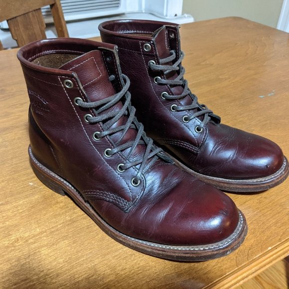 chippewa cordovan boots